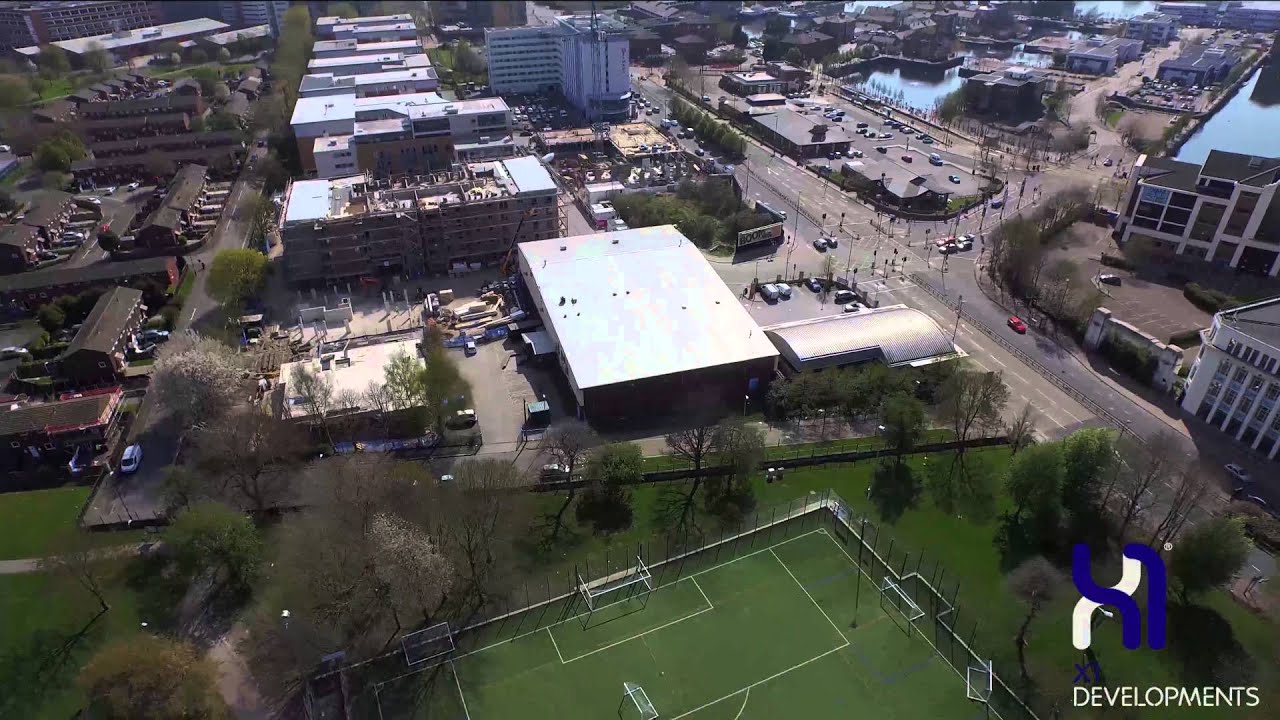 X1 Salford Quays Phase 3 2015年4月建築進度 YouTube