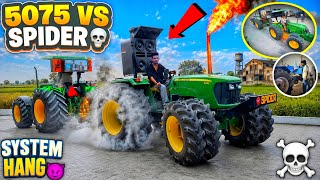 Spider 4x4 Vs John Deere 5075: लाइव टोचन में लगी भयंकर आग 🔥