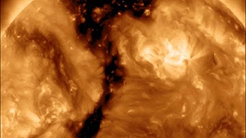 NASA’s SDO Spies an Elongated Coronal Hole