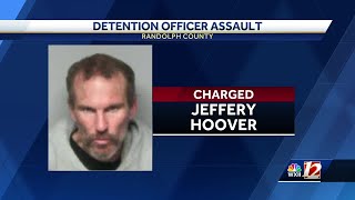Randolph County Detention Center inmate accused of assaulting detention officer