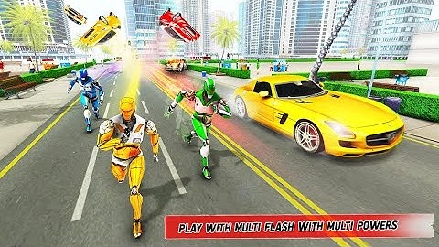 Speed Robot Crime Simulator || Drone Robot Games