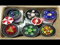 Unboxing Tons of Fidget Spinners ! Iron Man, Skull, Gear, Flash, Metal Blade, Double Layer!
