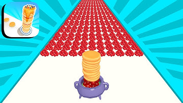 PANCAKE RUN GAMEPLAY | ALL LEVELS 157-159