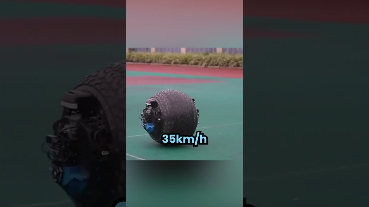 Chinese Spherical Police Robot