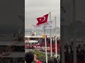 Şampiyonluk donanması…. Galatasaraylı oyuncuları sarı kırmızılı tekneler karşıladı.