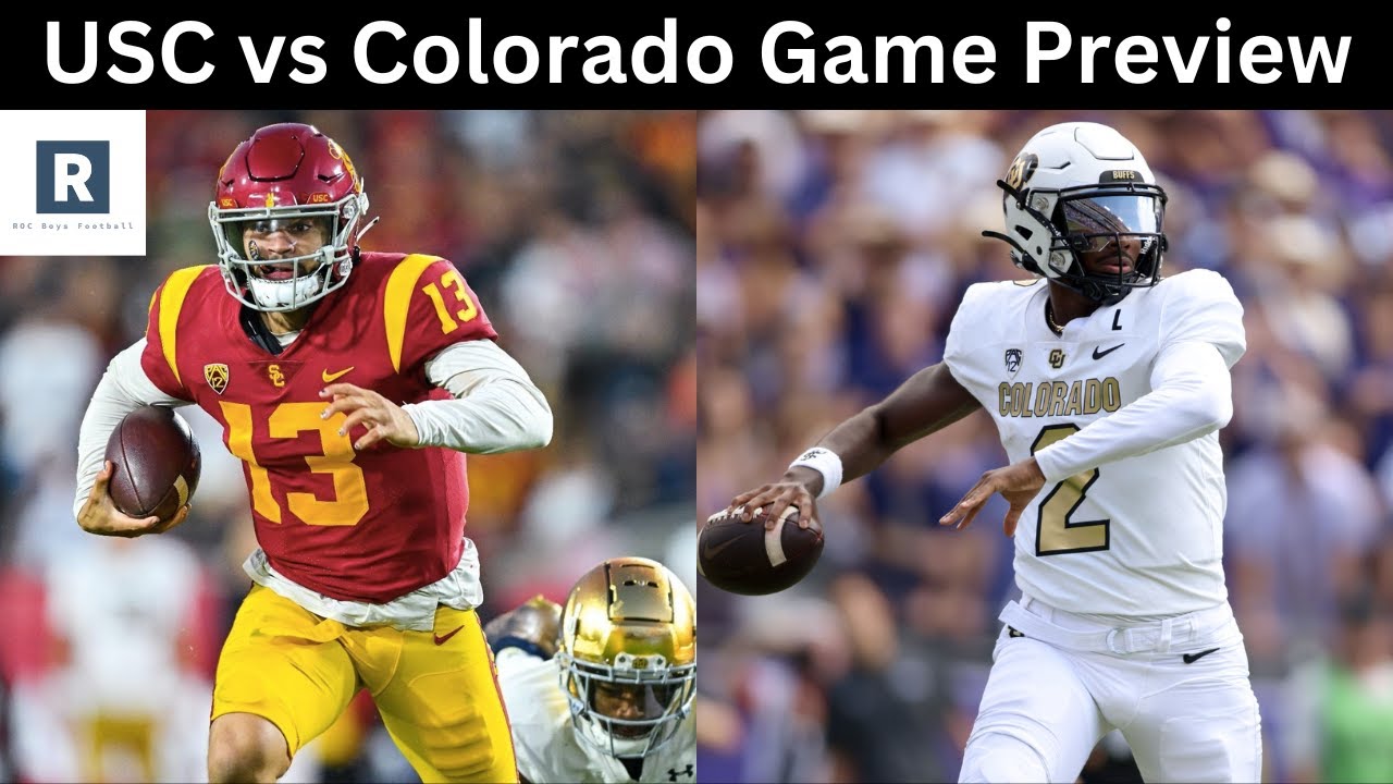 USC vs Colorado Game Preview College Football Game Predictions YouTube