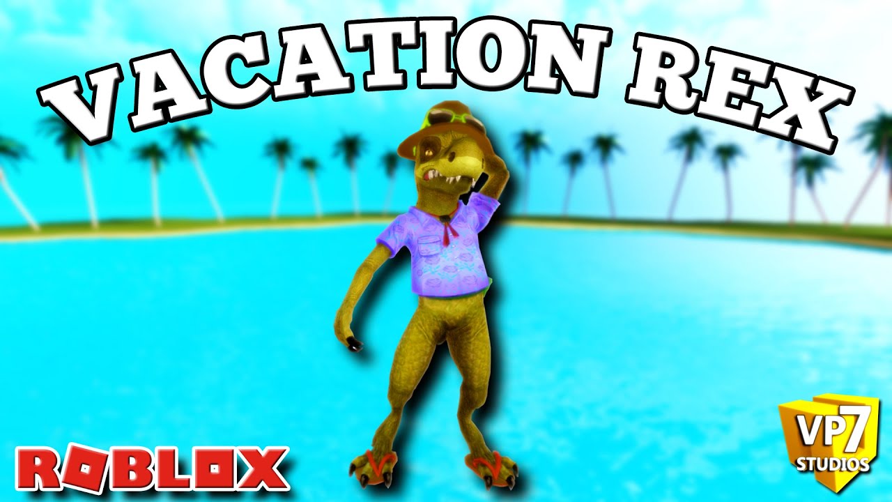 Roblox Vacation Rex Avatar Showcase Youtube - vacation roblox
