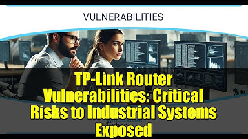 TP-Link Router Vulnerabilities: Critical Risks to Industrial Systems Exposed