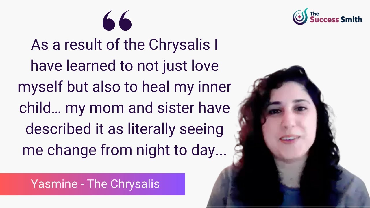 Yasmine Testimonial for The Chrysalis programme - YouTube