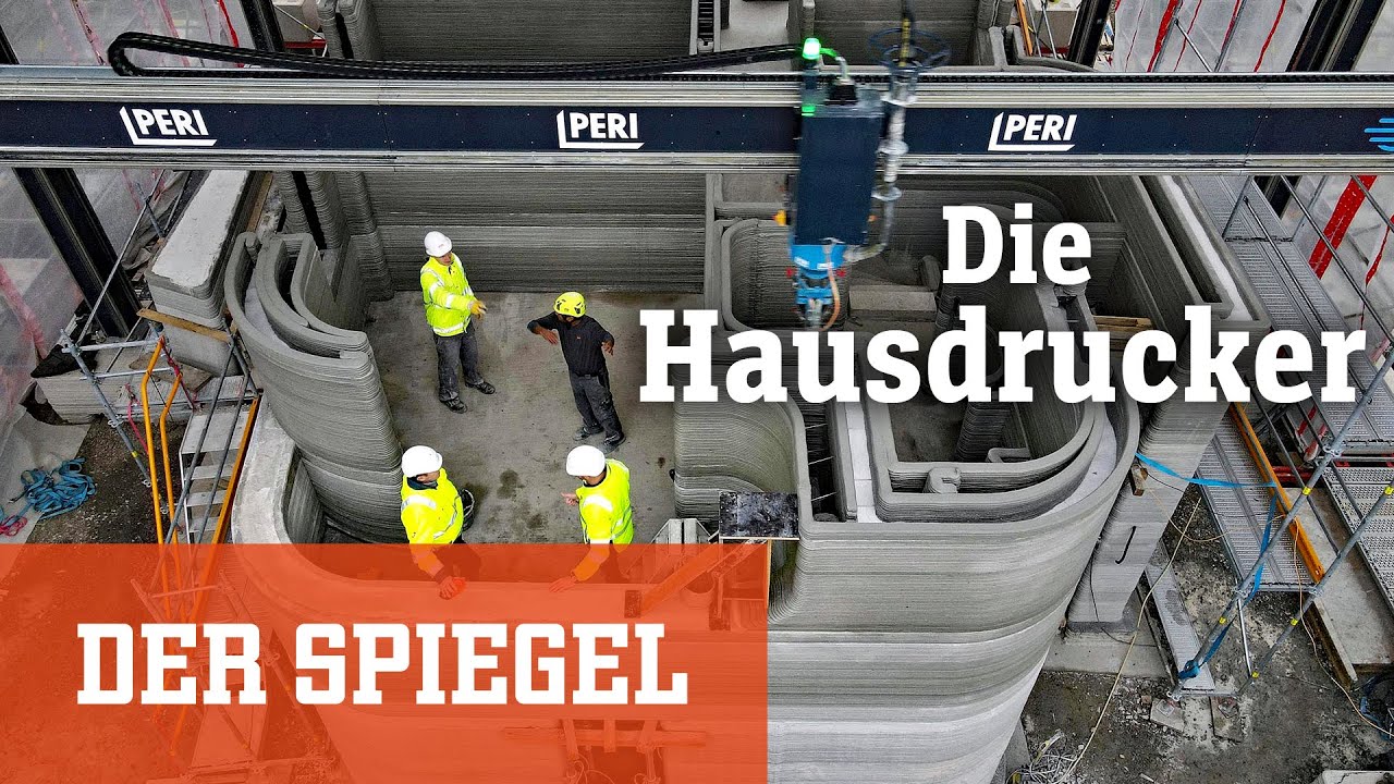 Gebäudebau per 3D-Printer: Die Hausdruckmaschinen | DER SPIEGEL