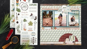 Happy Camper Stickers by Creative Memories