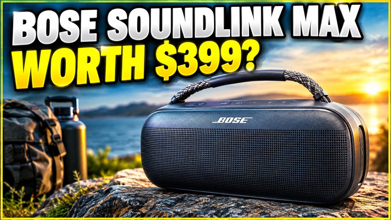 Bose SoundLink Max: The Truth About This $399 Speaker - YouTube