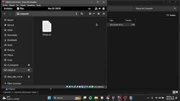 Como crear carpeta compartida entre Debian 12 virtualizado y Windows 11