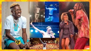 Shatta Wale's massive🔥performance at Osino as he performs JJC + Samini \& Efia Odo surprise Gyakie