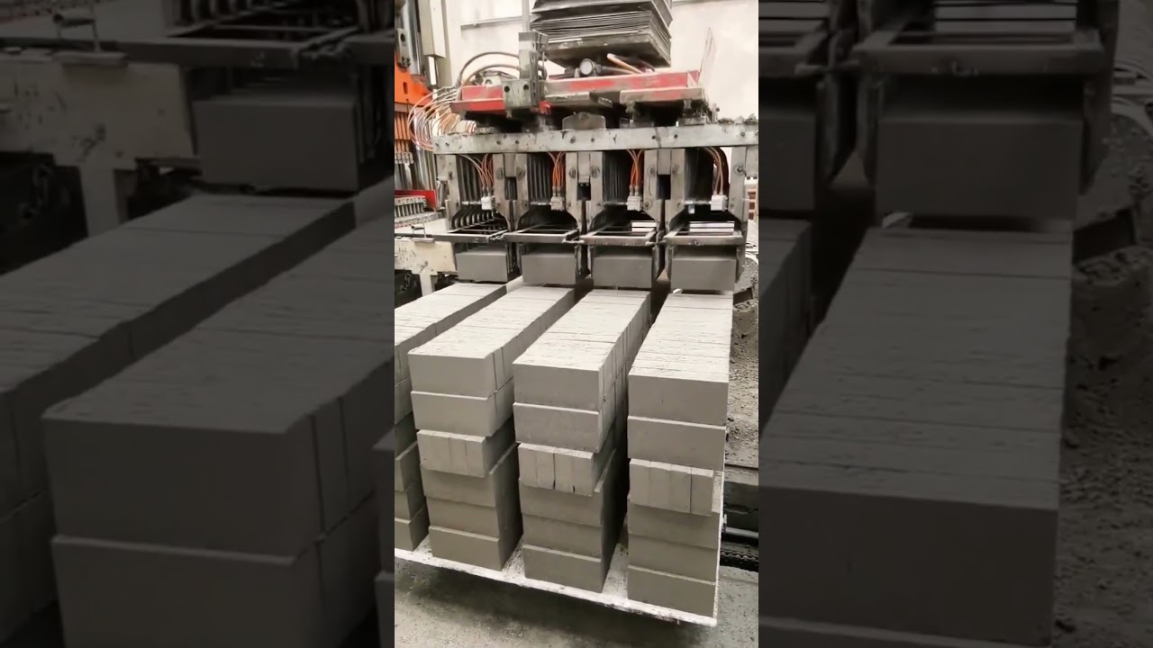 hydraulic press automatic brick making machine  