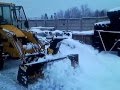 Snow Blower on JCB MIDI CX