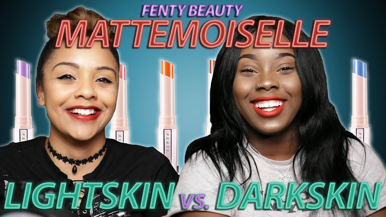 Fenty Beauty Mattemoiselle: Lightskin vs. Darkskin Matte Lipstick Comparison (All Shades)