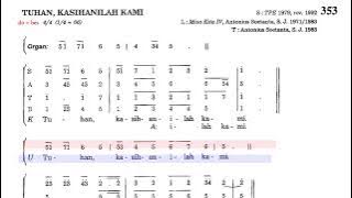 Bass PS 353 Tuhan Kasihanilah Kami Misa Kita IV
