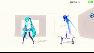 Hatsune Miku V4 & KAITO V3 - World's End Dancehall [Project Diva Arcade Future Tone] (HD)