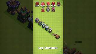 Every Level Archer Tower Vs Siege Machines