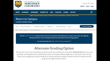 The S/U FAQs and How to Calculate GPA | UNCO