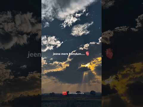 Jeena jeena - Atif Aslam | VibeVerseLyrics | #lyrics #viral #music #jeenajeena #asifaslam