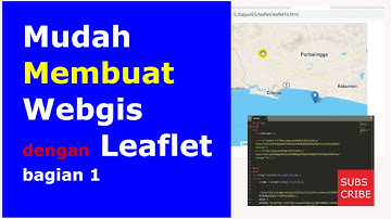 Membuat Webgis dengan Leaflet bagian 1 (Memanggil BaseMap dan Titik Lokasi)