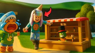 SUPER BEAR ADVENTURE BUT ICE CREAM GIRL🤣Cookie Swirl World screenshot 3