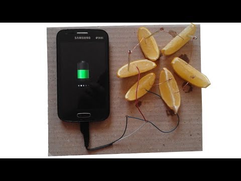 How To Charge Phone With A Lemon