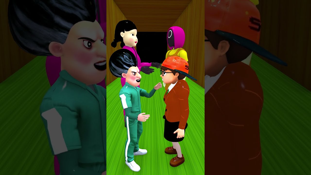 OMG Detailed Guide To Animations In Squid Game And Scary Teacher 3d Ultra Face Switch Funny