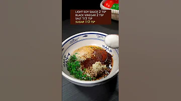 Easy Sour Spicy Noolde Soup Recipe Shorts Recipe Cooking Chinesefood Noodles Ramen 
