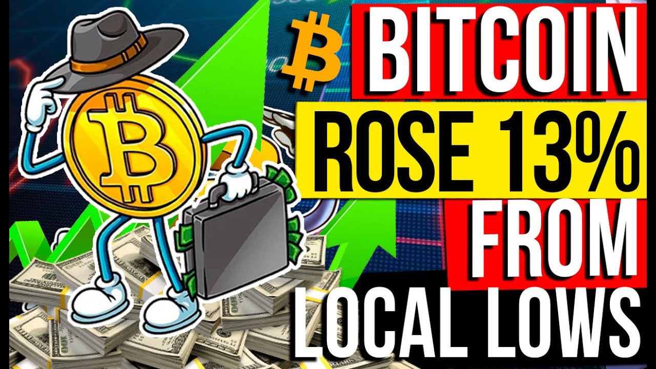CRYPTO NEWS - Bitcoin Rose 13% in Two Days From Local Lows