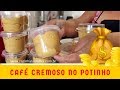 CAFÉ CREMOSO IGUAL DAS CAFETERIAS CHIQUES! É ECONÔMICO E TOP DE VENDAS!