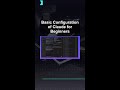 Basic Configuration of Claude for Beginners #ai #artificialintelligence #machinelearning #aiagent