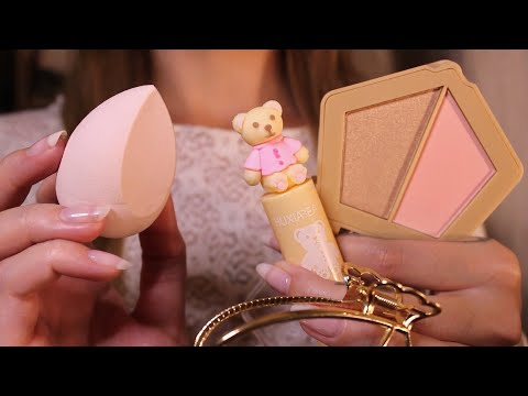 ASMR Let S Get You Ready For A Date Makeup Hair No Talking Layered Sounds