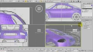 3Ds max tutorial - car modeling HD [part 6]