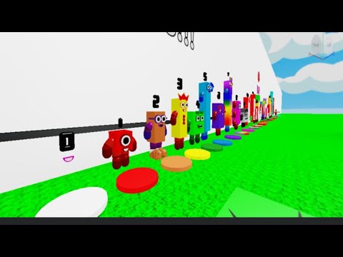 Playing Numberblocks Rp Youtube