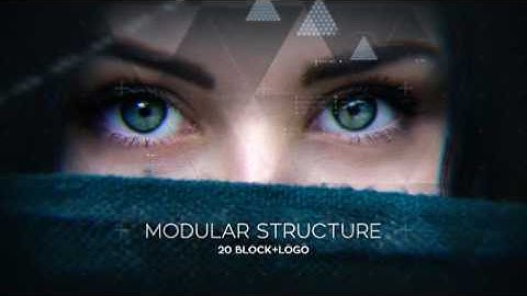 After Effects Template - Triangles Slideshow