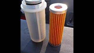 Kubota lowboy 2 GL11000 Diesel Generator fuel filter