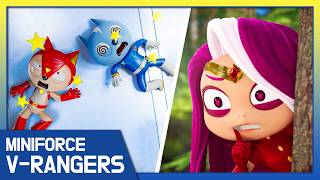 Secret Attack 😈 Miniforce V-rangers ❇️ Miniforce Compilation Ep19-20