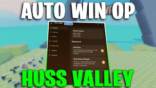Details Huss Valley Script – NO KEY, AUTOFARM, HITBOX, AUTO WIN, AUTO DODGE & More! Guide