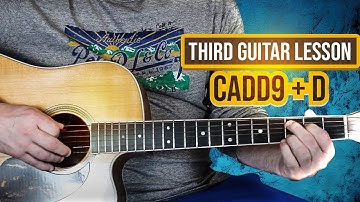 How to Play D Major on Guitar | Transition between Cadd9 and D Major