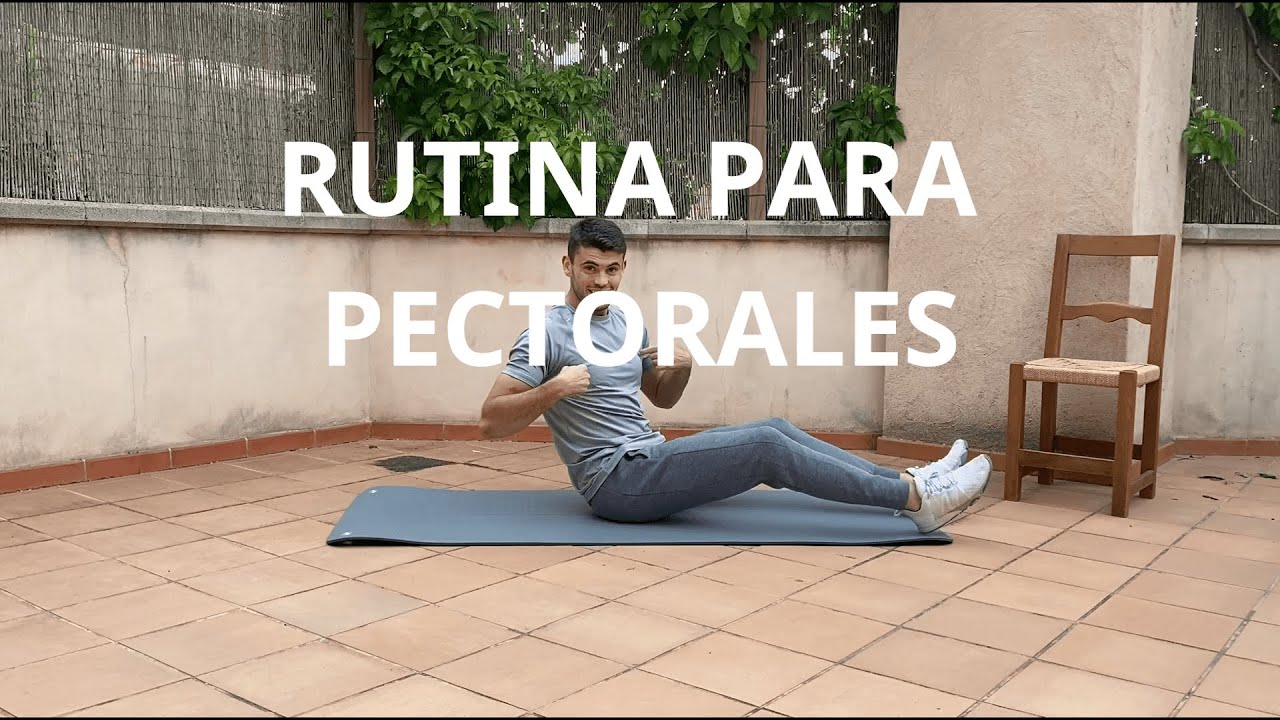 Entrenamiento de pecho en casa en 10 minutos nivel medio. - YouTube