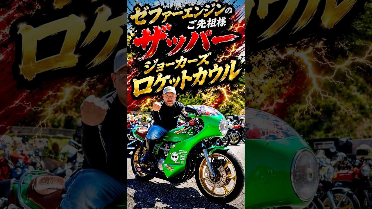 🔥 「ゼファーのご先祖様、知ってますか? Z650ザッパー」鬼速フェス #norikh250