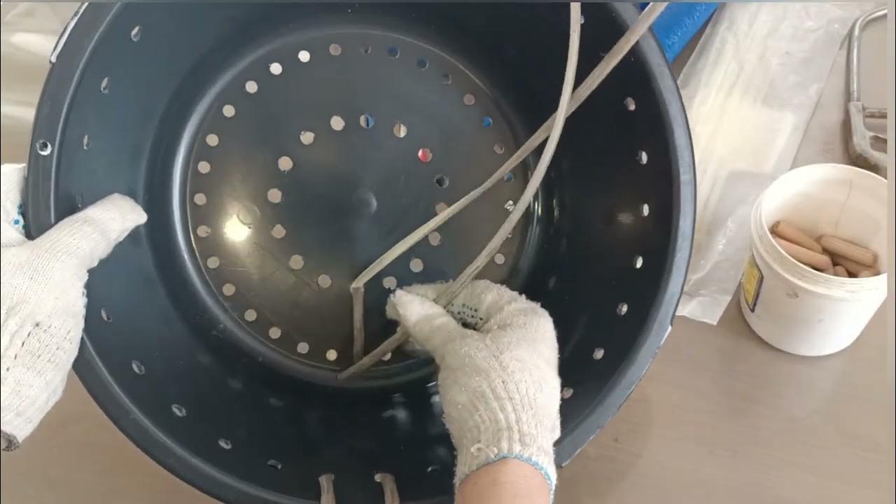 подвесное кашпо из искусственного ротанга 12 литров с красивым дном ...