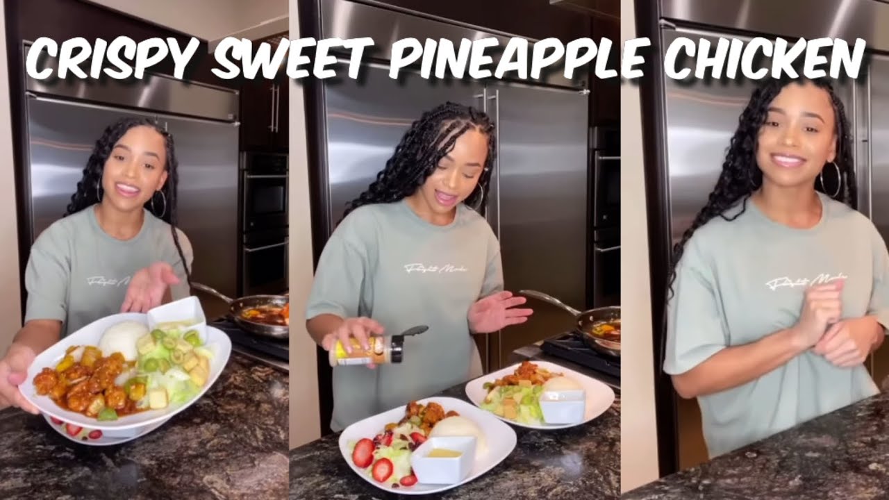 Crispy Sweet Pineapple Chicken Recipe Nikki Hall