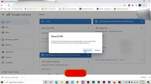 HOW TO REQUEST FOR NEW ADDRESS VERIFICATION PIN CODE 2024 GOOGLE ADSENSE