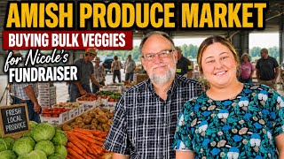 Buying Veggies At The Amish Market For Nicole s Fundraiser Sickle Cell Anemia The Bichanga Family