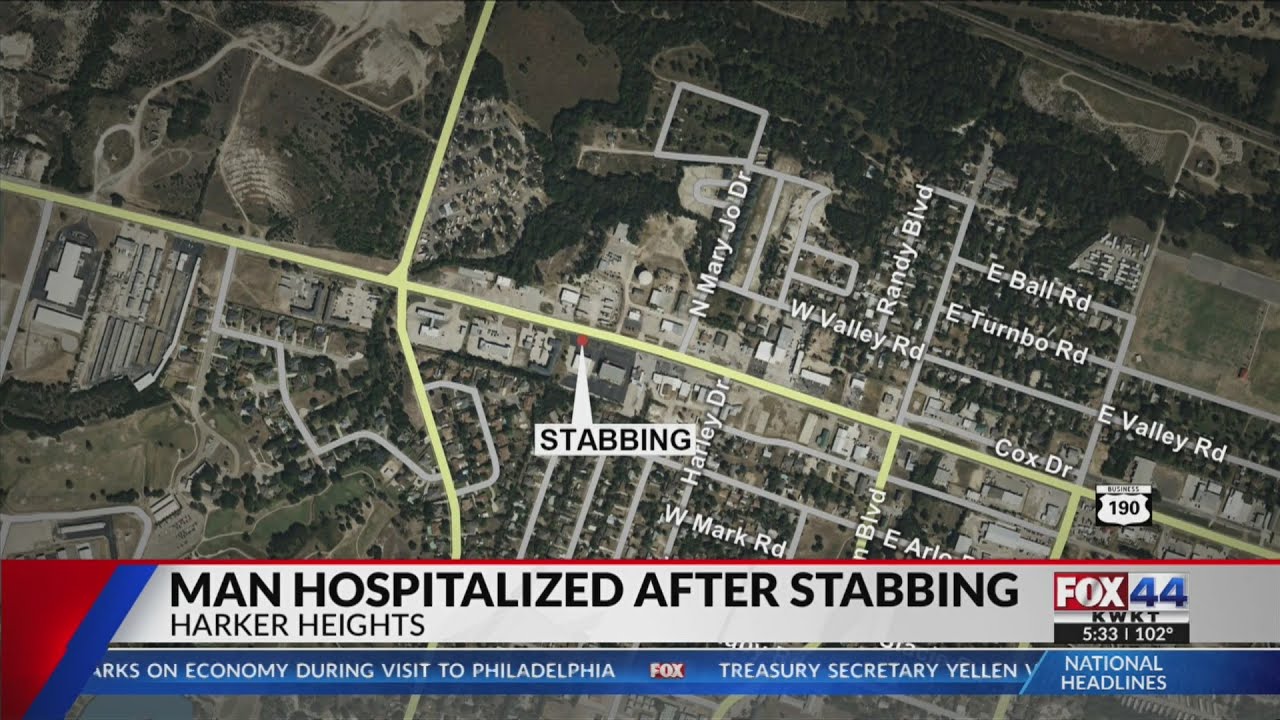 Man hospitalized after Harker Heights stabbing - YouTube