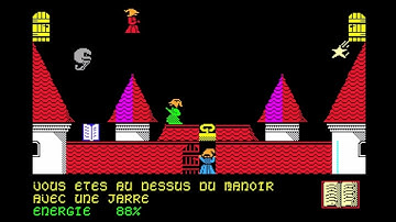 Sorcery - Thomson MO5 (Martin Wheeler - Virgin Games - 1986) #thomson #MO5 #computer #retrogaming